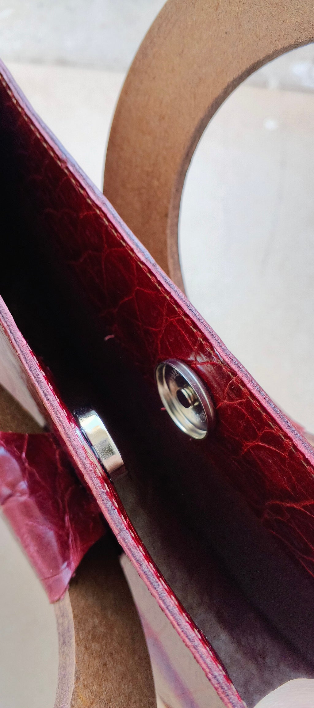 The Atlas Bag – Handgemaakte Leren Tas | Bordeaux