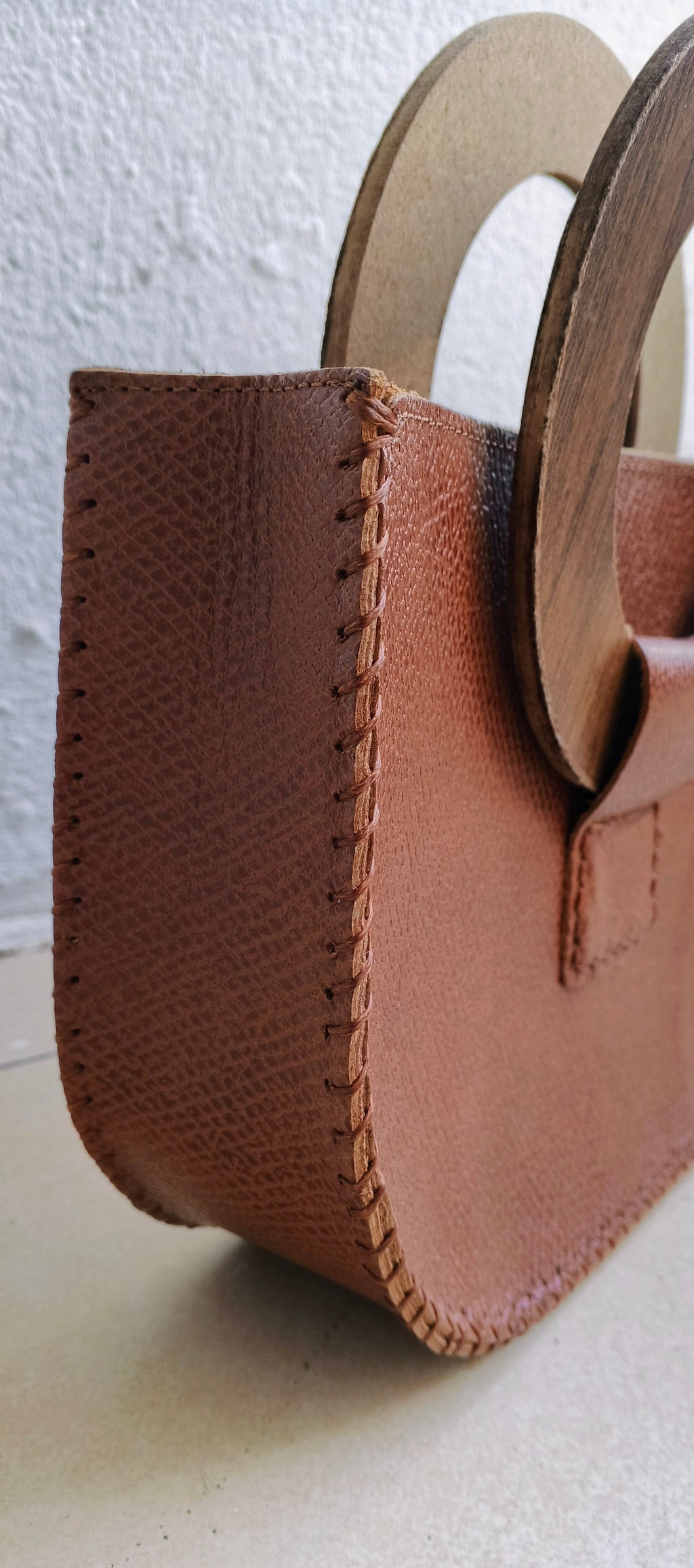 The Atlas Bag – Handgemaakte Leren tas | Bruin