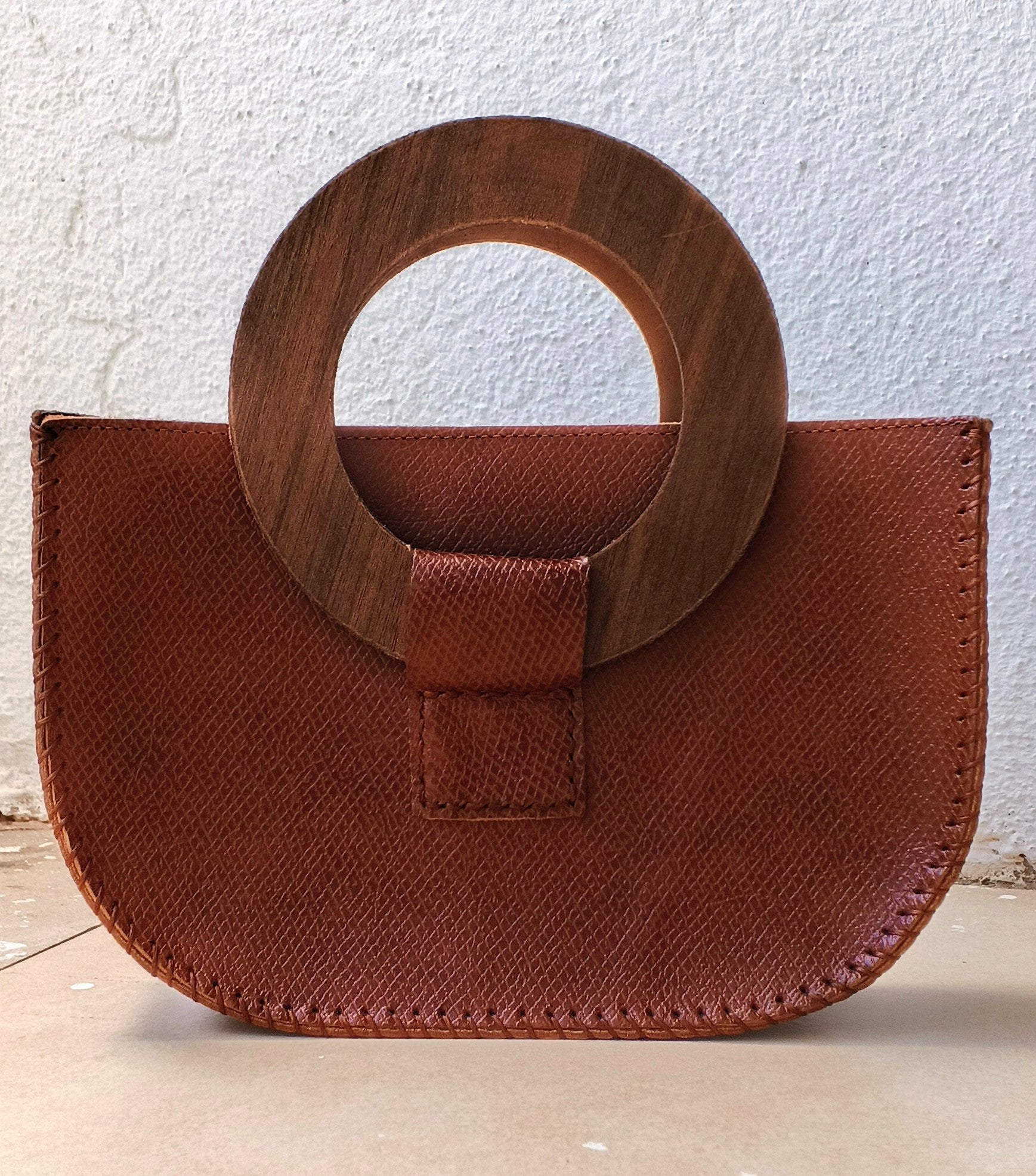 The Atlas Bag – Handgemaakte Leren tas | Bruin