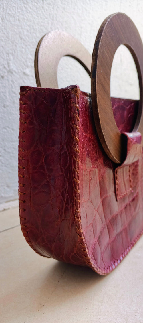 The Atlas Bag – Handgemaakte Leren Tas | Bordeaux